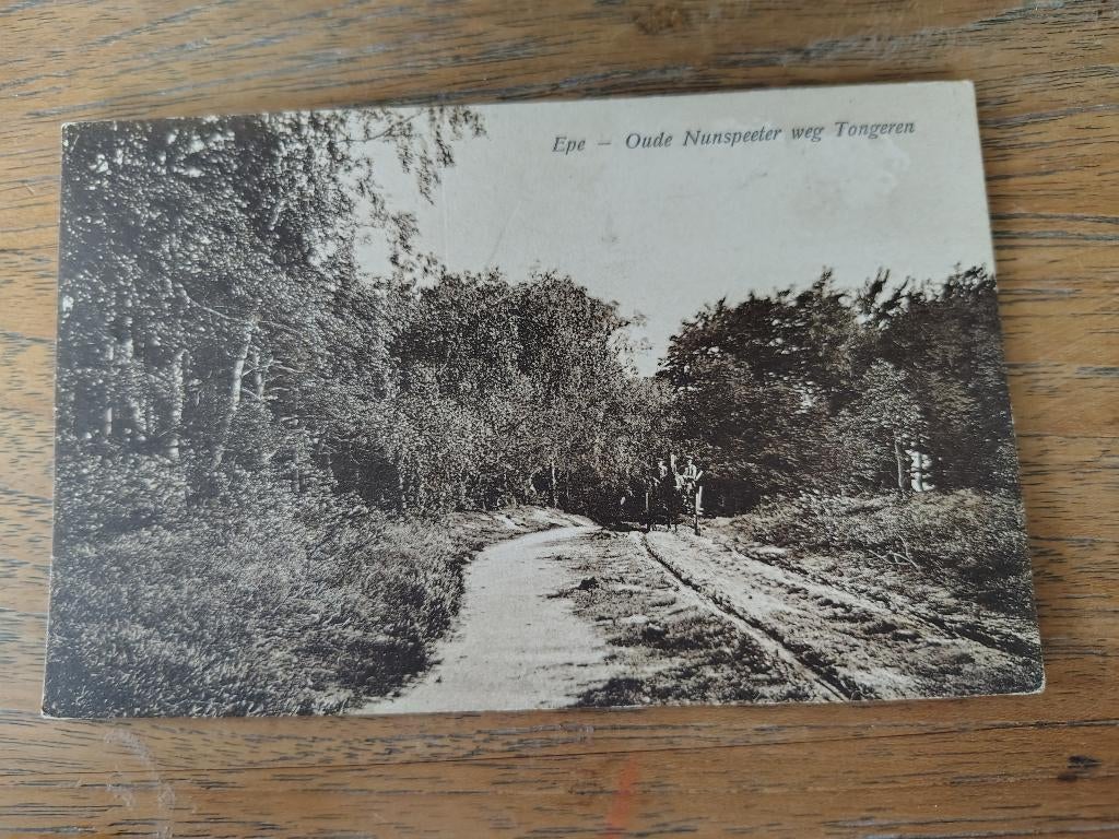 Epe oude Nunspeeter weg Tongeren, Verzenden, Voor 1920, Gelderland