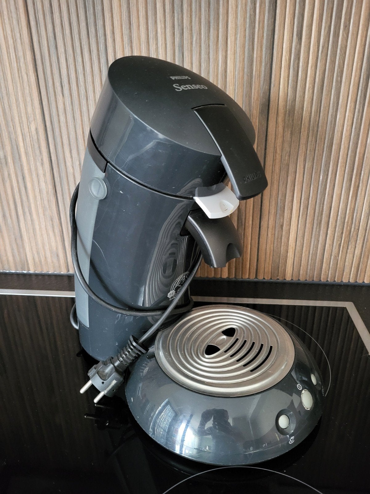 Philips Senseo Koffiezetapparaat - Donkergrijs, Witgoed en Apparatuur, Ophalen, Gebruikt, Koffiemachine, 2 tot 4 kopjes