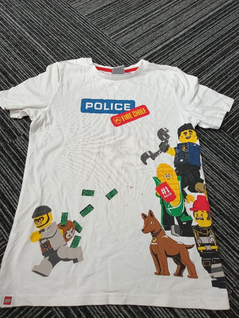 Lego t shirt maat 140, Ophalen of Verzenden, Gebruikt, Jongen, Shirt of Longsleeve