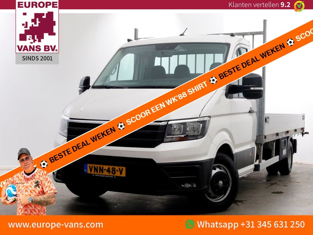 Volkswagen Crafter 50 2.0 TDI 177pk Open Laadbak L433cm Trek, Achterwielaandrijving, Gebruikt, Euro 6, Volkswagen