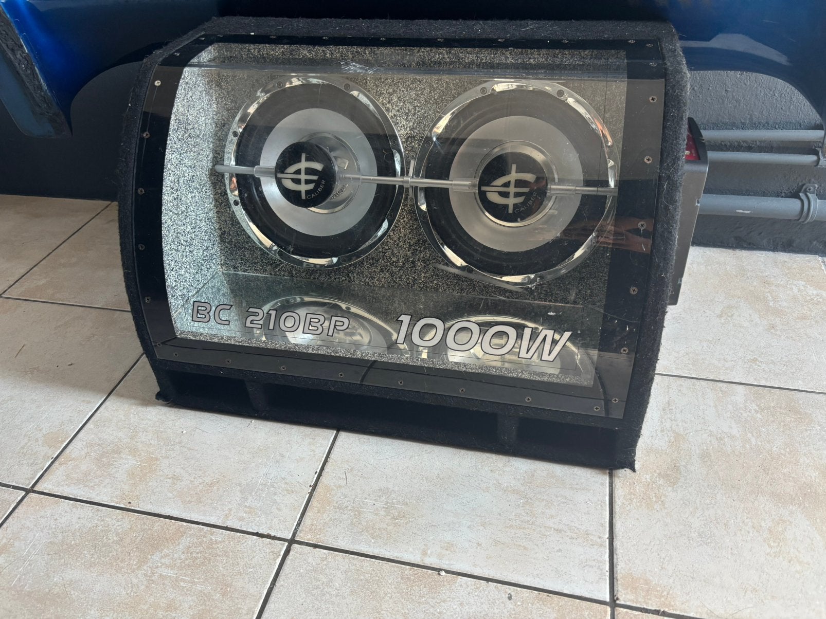 1000watt dubbele subwoofer met pioneer versterker, Auto diversen, Ophalen, Zo goed als nieuw