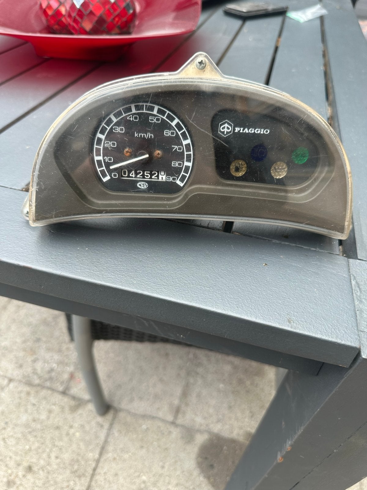 Piaggio Zip type 1/2/3 kilometerteller, Ophalen of Verzenden, Gebruikt, Overige typen, Piaggio