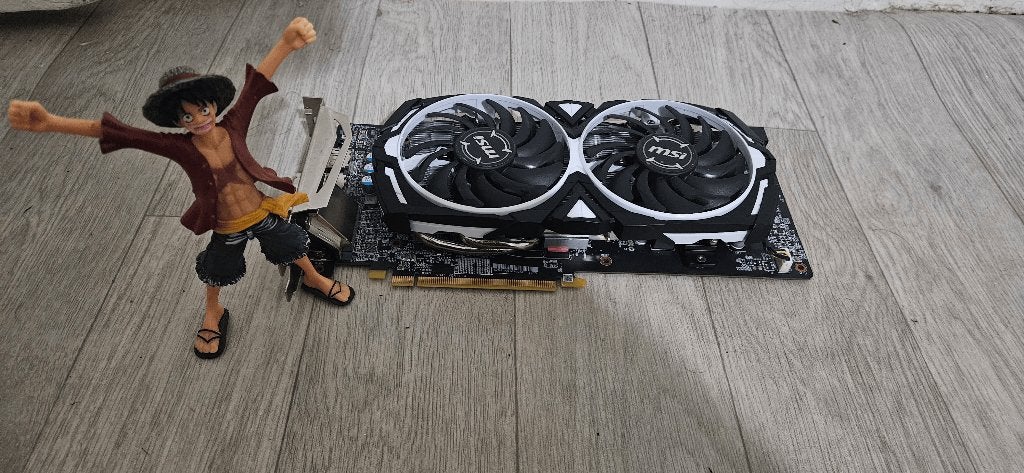 AMD Radeon RX 580 8GB DDR5 MSI, Computers en Software, Ophalen, PCI-Express 3, Gebruikt, AMD