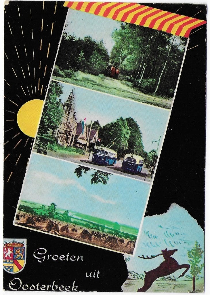 Oosterbeek Gelopen Ansichtkaart (B5767), Ophalen of Verzenden, 1980 tot heden, Gelopen, Gelderland