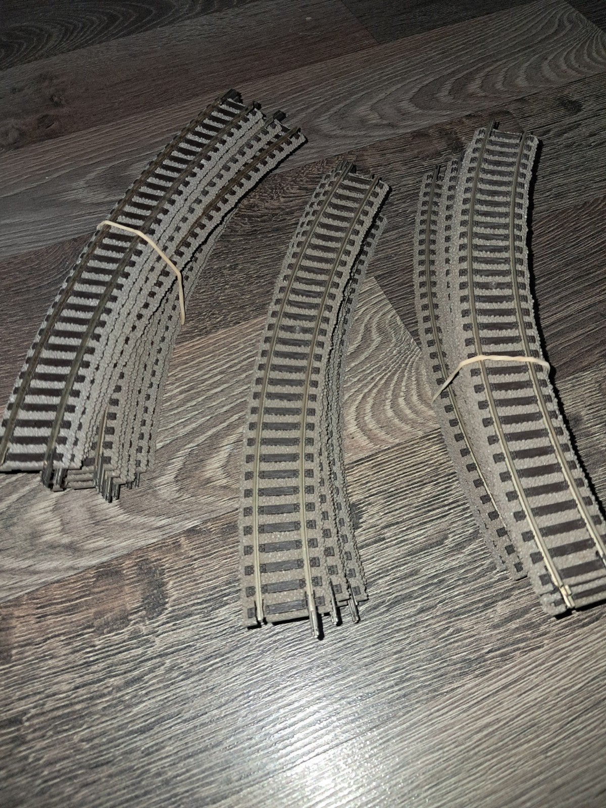 27x Fleischmann Profi Rail 6120 Gebogen Rails, Gebruikt, Gelijkstroom, Fleischmann, Rails