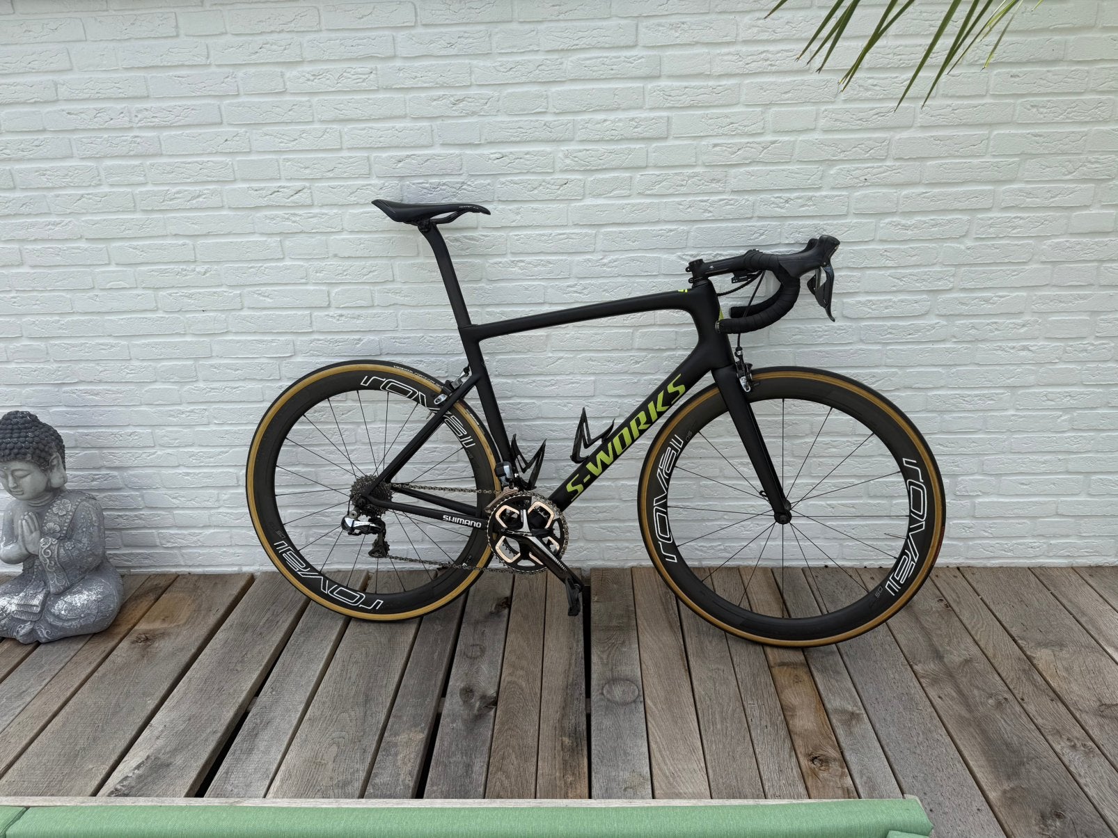 S-Works Tarmac Dura Ace Roval Carbon Maat 58 electronisch, Fietsen en Brommers, Fietsen | Racefietsen, 28 inch, Carbon, Zo goed als nieuw