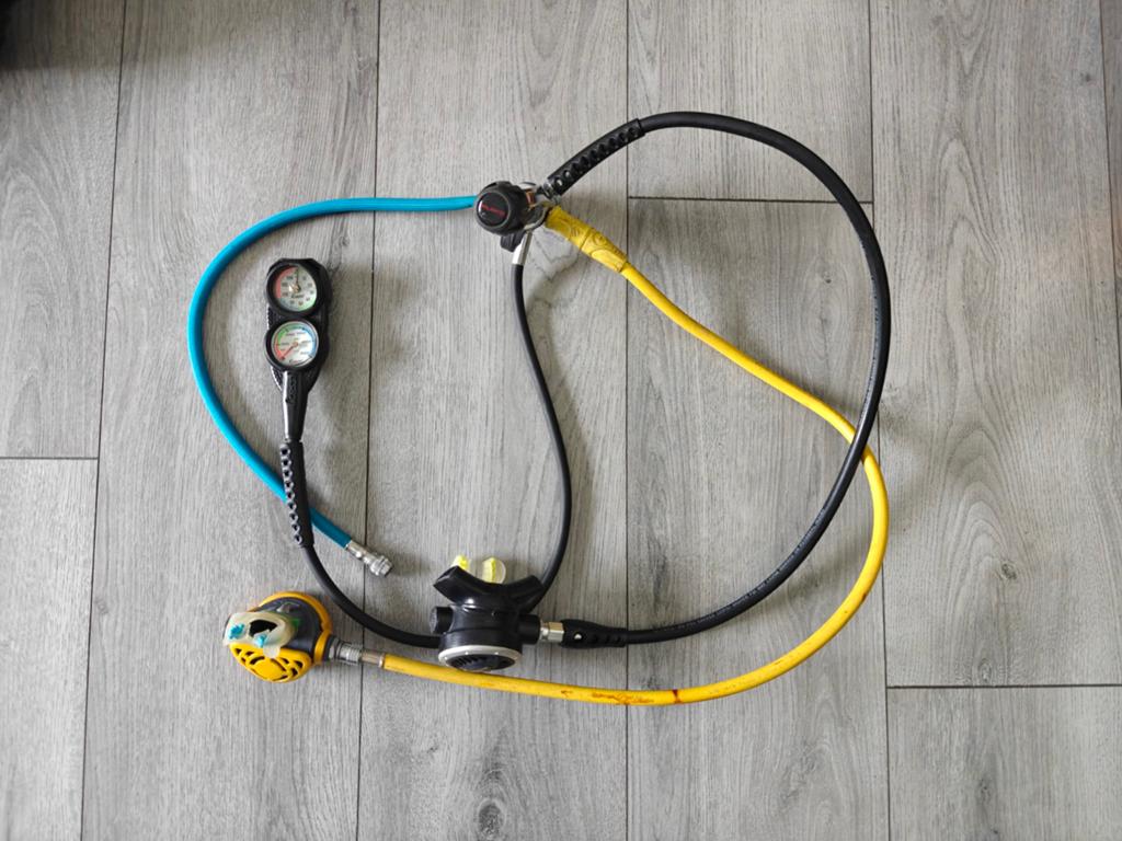 Complete scuba ademautomaat regulator set  Cressi / Palantic, Watersport en Boten, Duiken, Ophalen of Verzenden