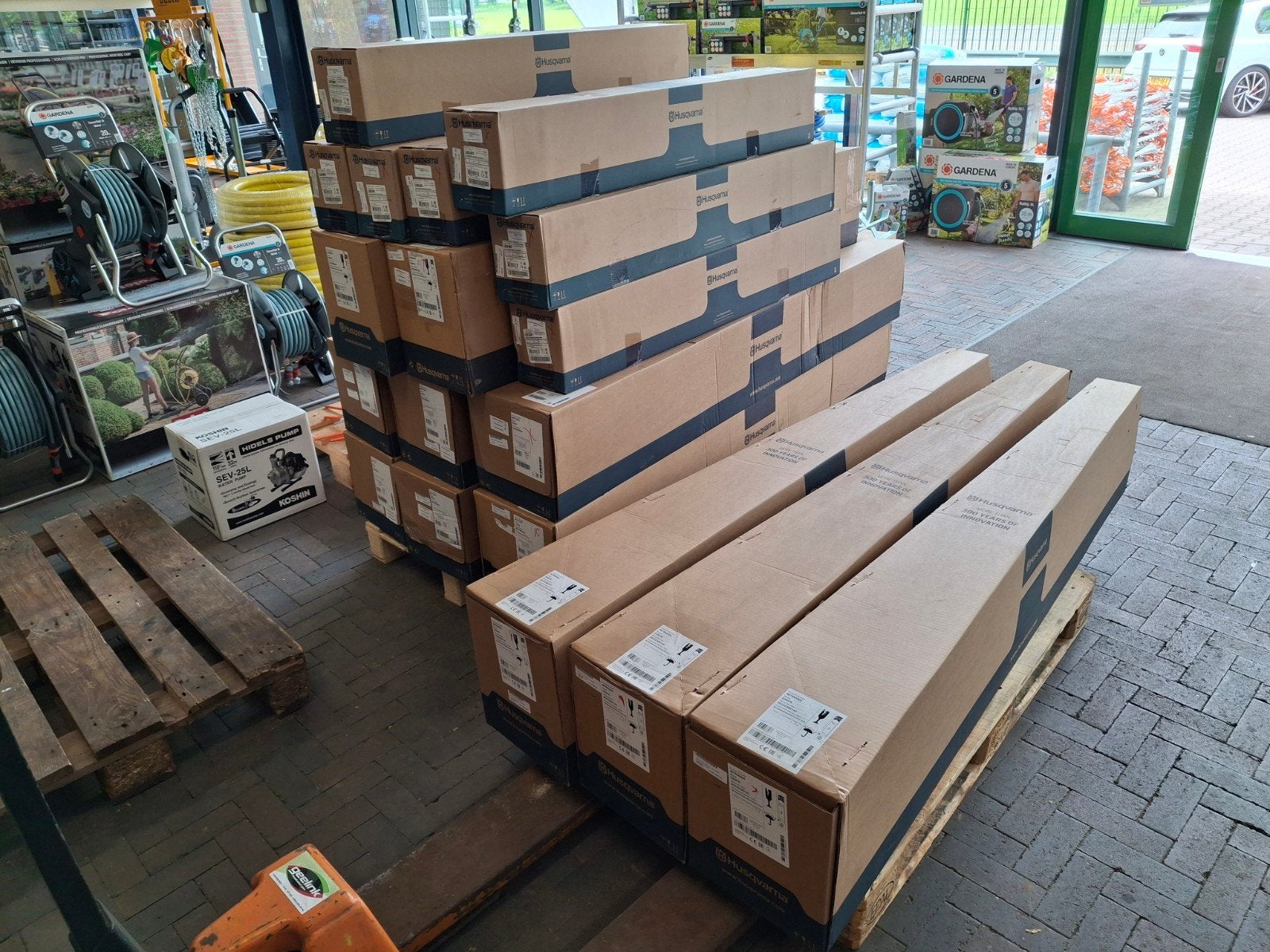 Magazijn opruiming! Husqvarna tuinmachines, Ophalen, 50 cm of meer