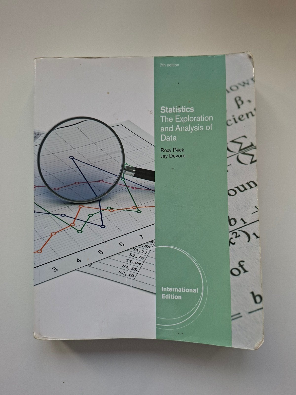 Statistics: The Exploration and Analysis of Data, Ophalen of Verzenden, Gelezen, WO