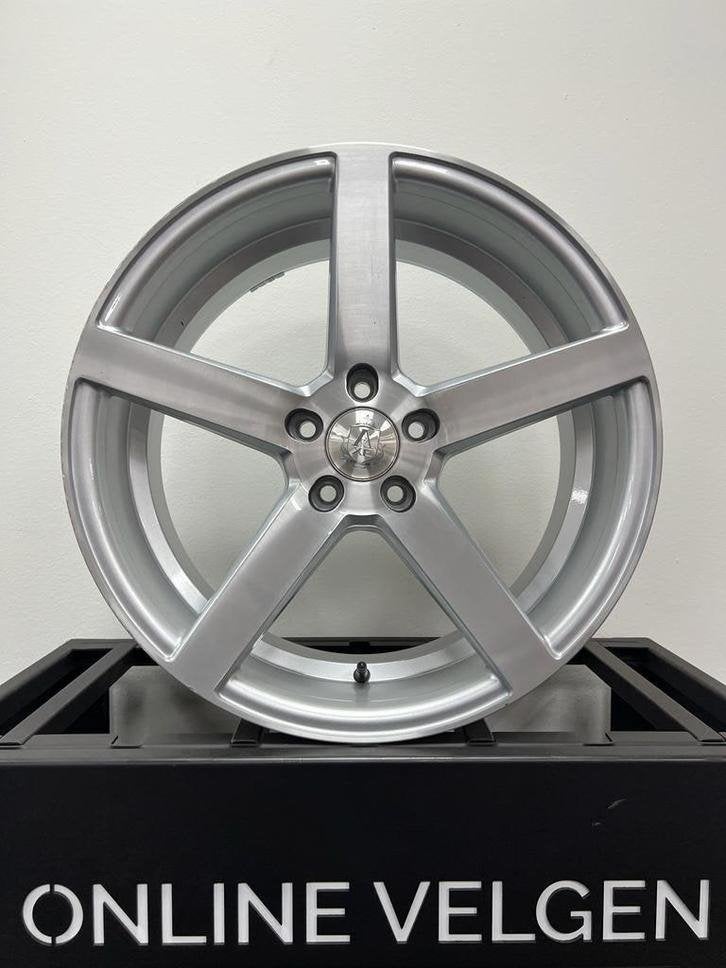 Set 19 inch Axe 5x112 ET40 velgen Mercedes Audi Volkswagen, Auto-onderdelen, Banden en Velgen, Gebruikt, Velg(en), Niet ingevuld