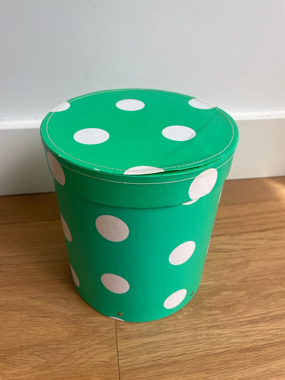 Groene stippendoos, Ophalen, Gebruikt, Groen, Kunststof