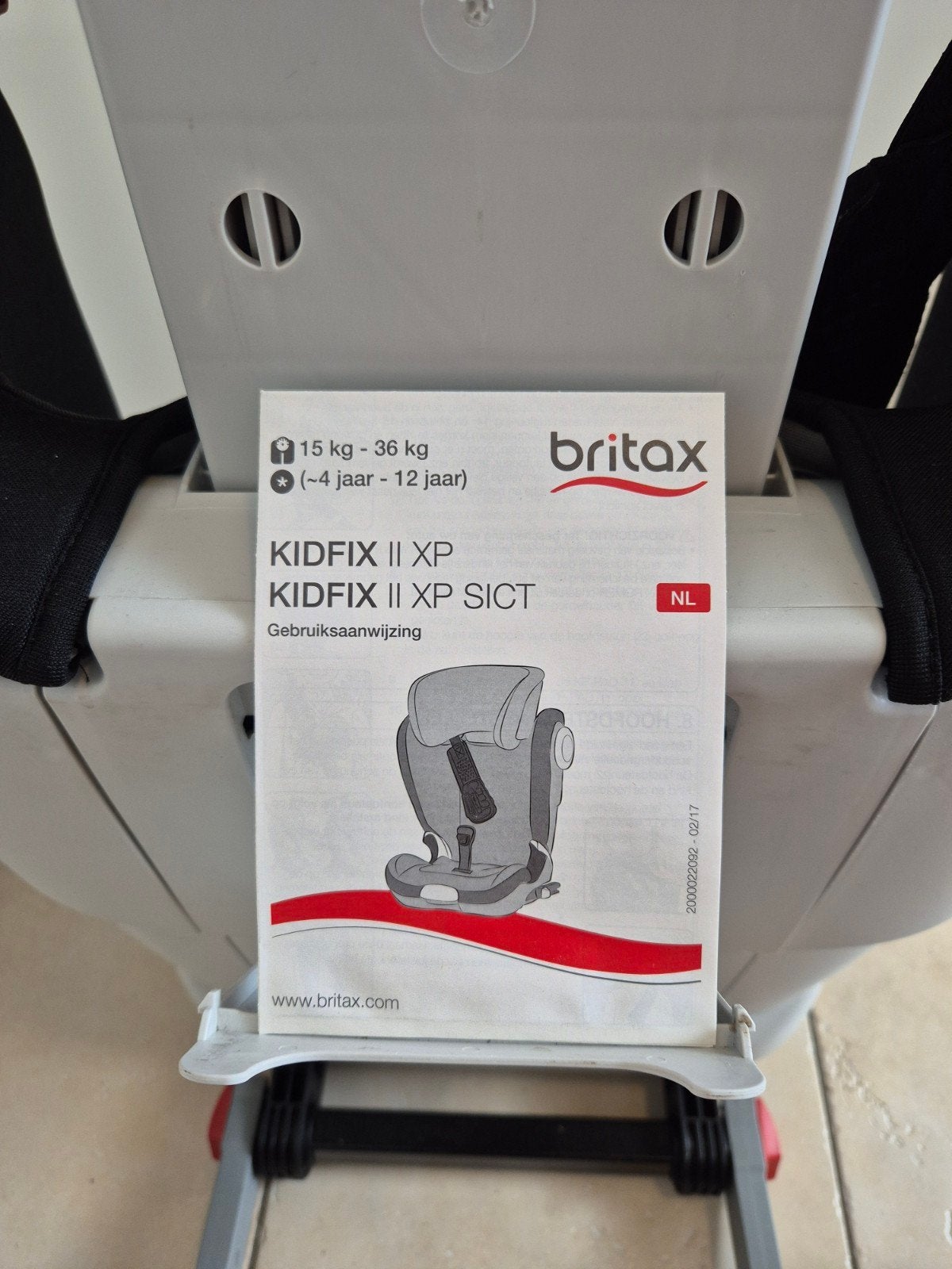 Britax Kidfix 2 XP Kinder Autostoel (15-36 kg), Ophalen, Romer, 15 t/m 36 kg, Zo goed als nieuw