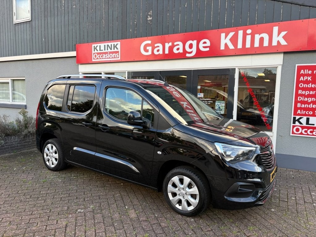 Opel Combo Life 1.2 Turbo 110pk L2H1 S/S, Auto's, Voorwielaandrijving, Gebruikt, 1199 cc, Zwart