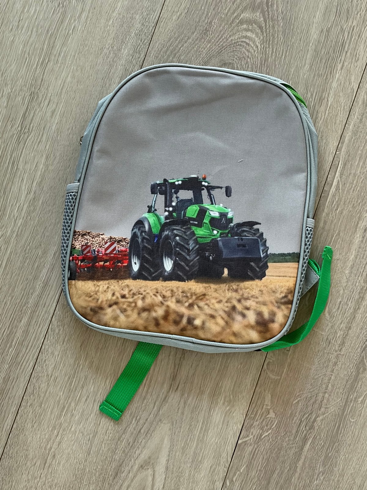 Leuke rugtas met tractor print - Ideaal voor school of uitje, Overige merken, Gebruikt, 25 tot 40 cm, Ophalen of Verzenden