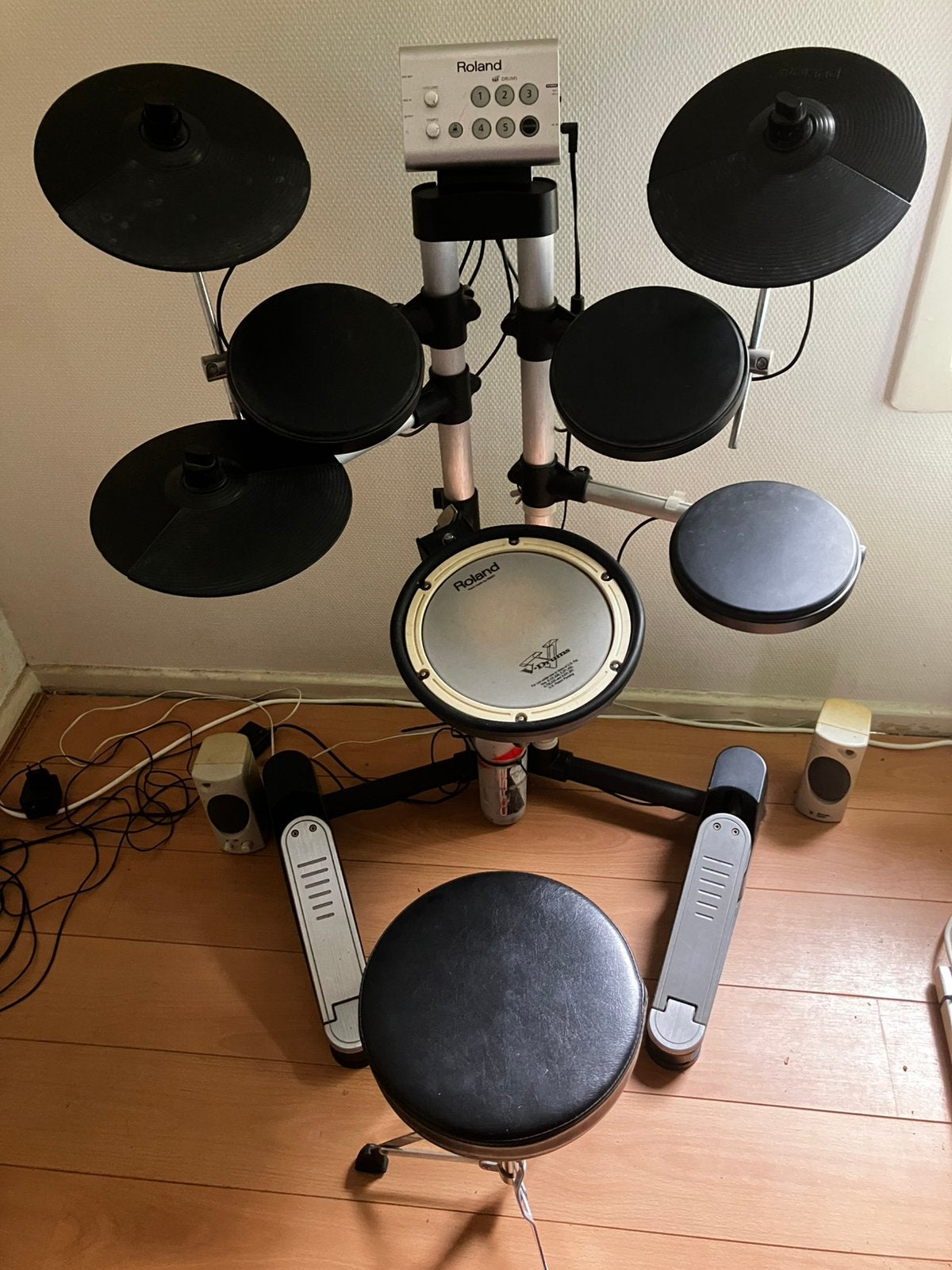 Electronisch drumstel Roland HD-1 V-drums lite (stil), Ophalen, Gebruikt, Roland, Elektronisch