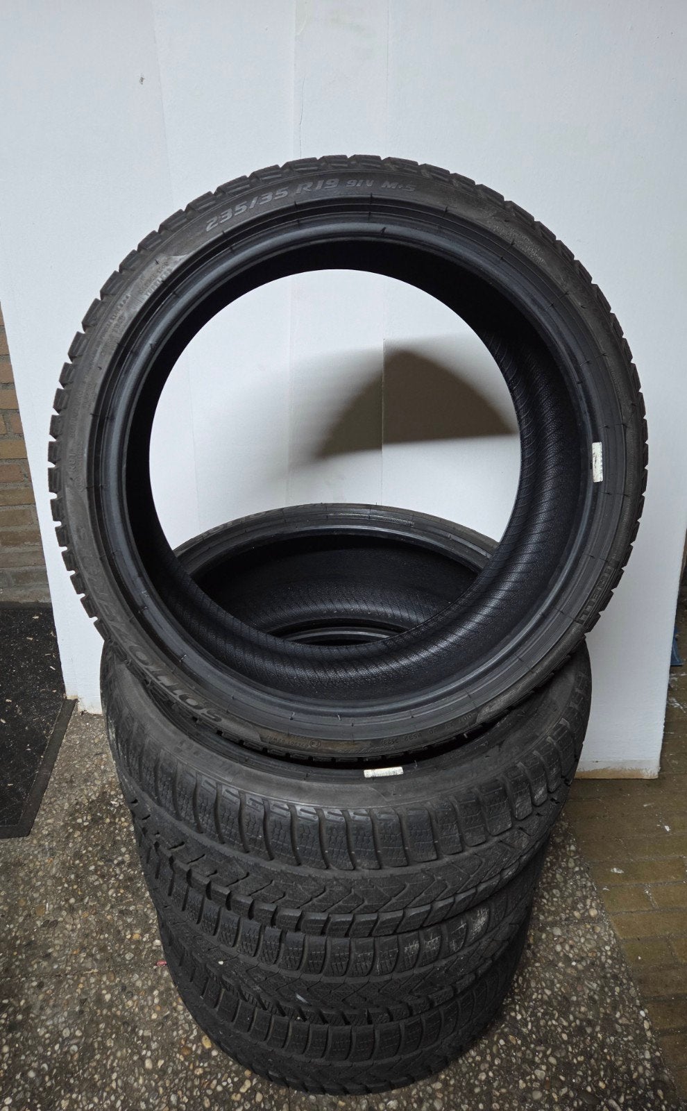 Pirelli Sottozero 3 Winterbanden 235/35/R19 montage mogelijk, Gebruikt, Winterbanden, 235 mm, Band(en)