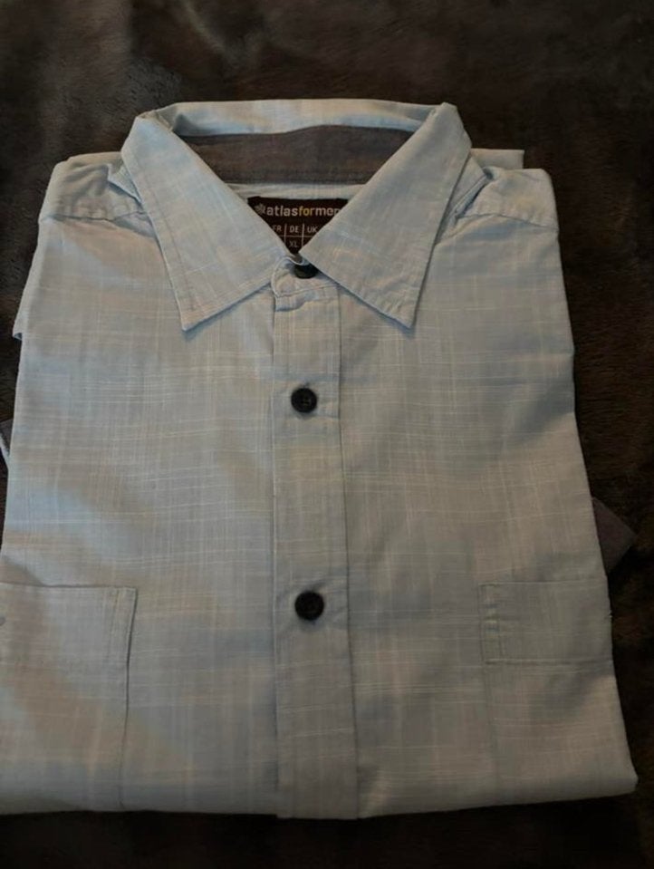 Nieuwe Blouse vam Atlas Fot Men, Ophalen of Verzenden, Nieuw, Blauw