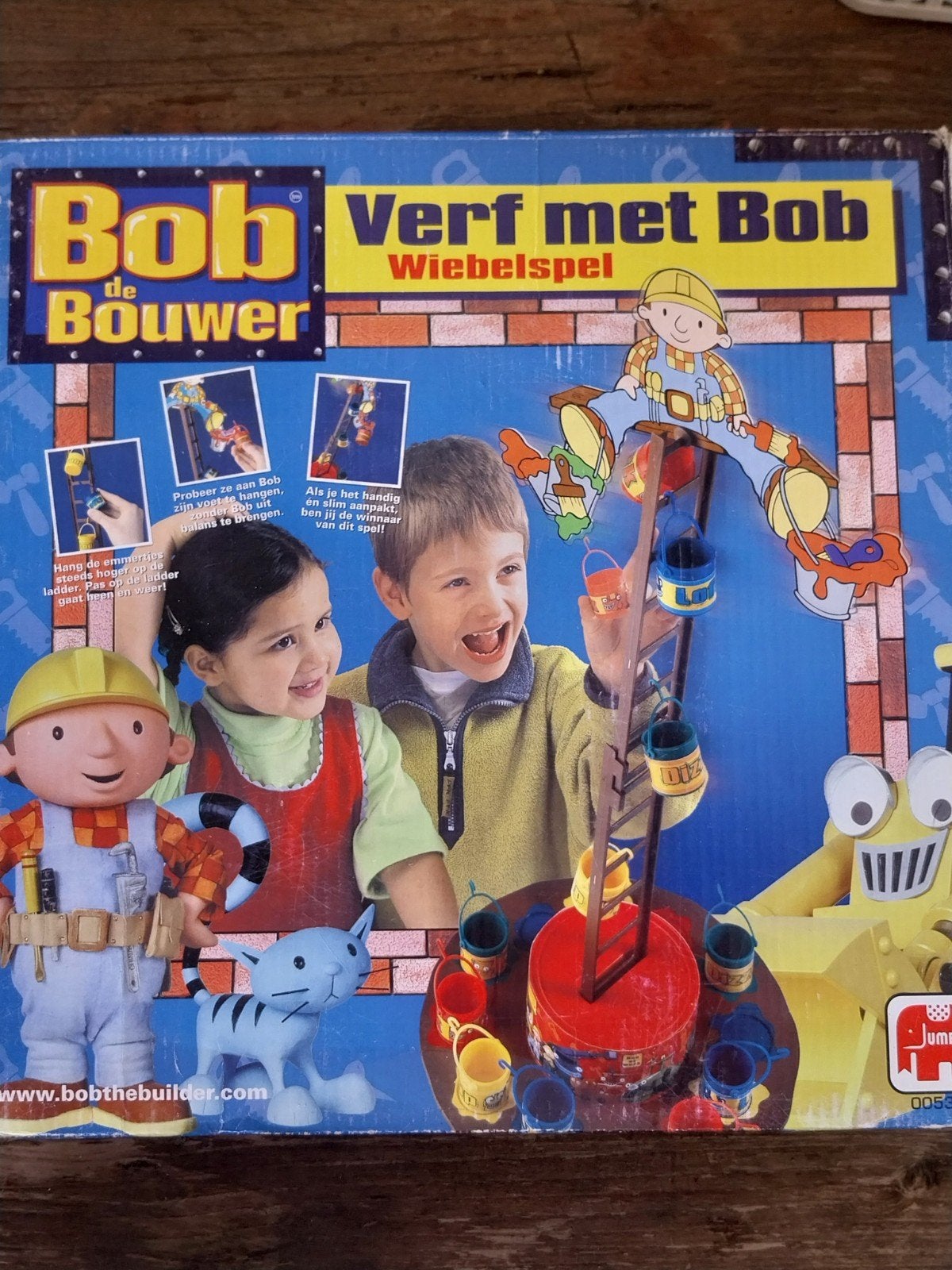 Bob de Bouwer Verf Wiebelspel Jumbo, Ophalen of Verzenden, Gebruikt, Jongen of Meisje