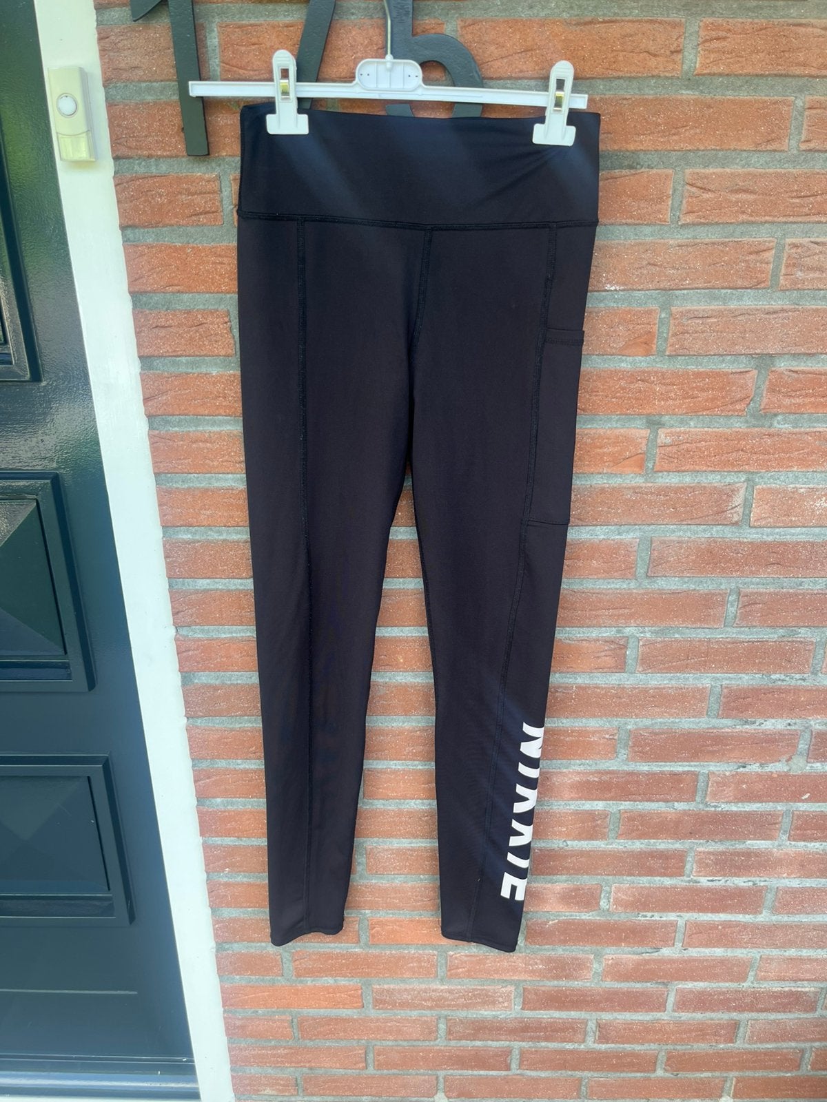 Nikkie zwarte legging broek maat 36 als nieuw, Legging, Maat 36/38 (S), Zwart, Ophalen of Verzenden