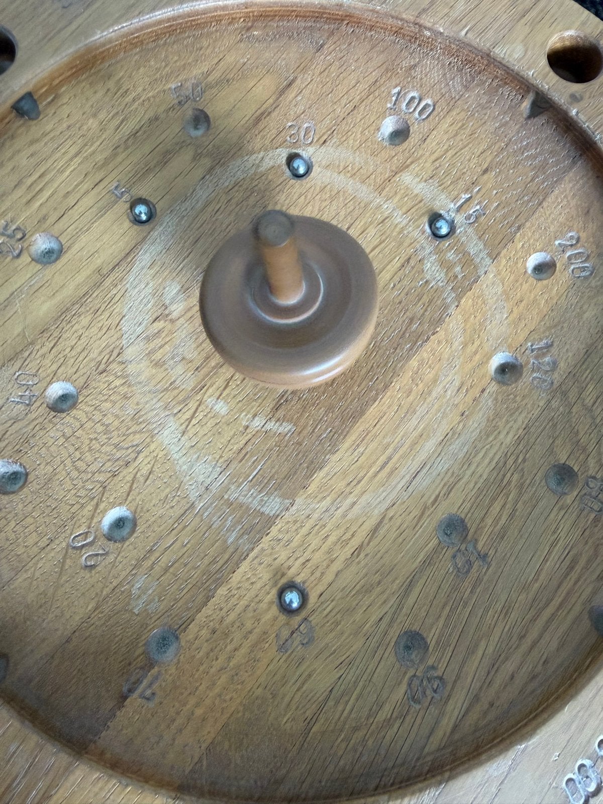 Houten tolspel en Solitaire bordspel, Een of twee spelers, Ophalen, Gebruikt