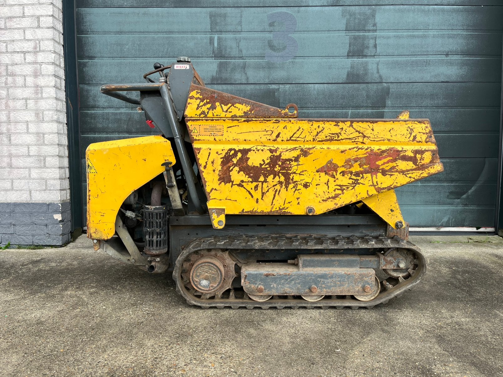 Messersi Gehl CH2 rupskruiwagen / rupsdumper Hinowa Kubota, Ophalen, Gebruikt