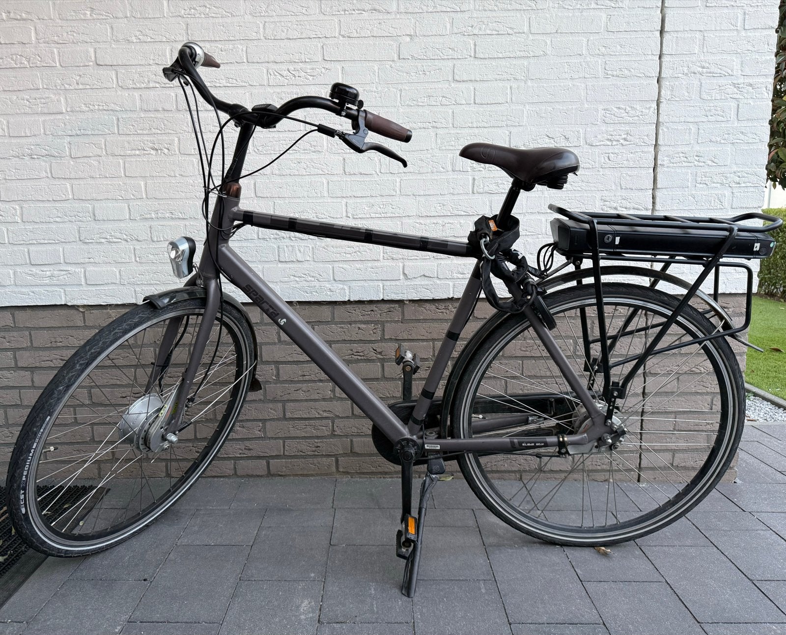 Sparta heren fiets - elektrisch - voorwielaandrijving, Ophalen, Sparta, Gebruikt, 51 tot 55 cm