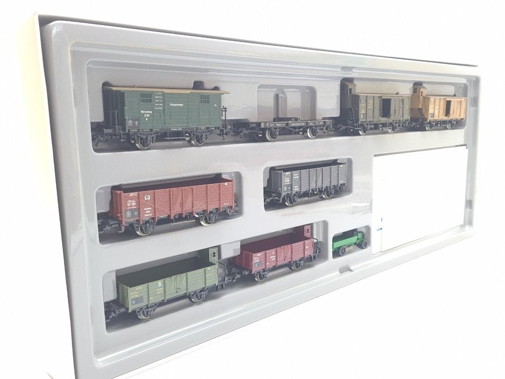 Märklin H0 art. 4789 - Modeltrein goederenwagonset 8-delig, Wisselstroom, Wagon, Ophalen of Verzenden, Zo goed als nieuw