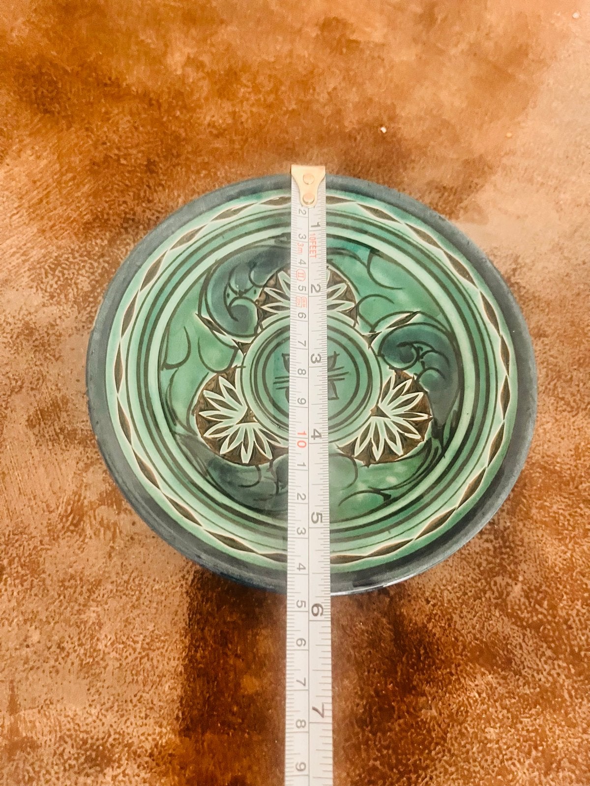 Decoratieve Marokkaanse schaal, handgemaakt, 15 cm, Ophalen