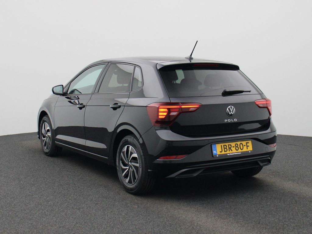 Volkswagen Polo 1.0 TSI Life Edition | Draadloze Apple Carpl, 12 maanden, Stof, 1073 kg, Zwart