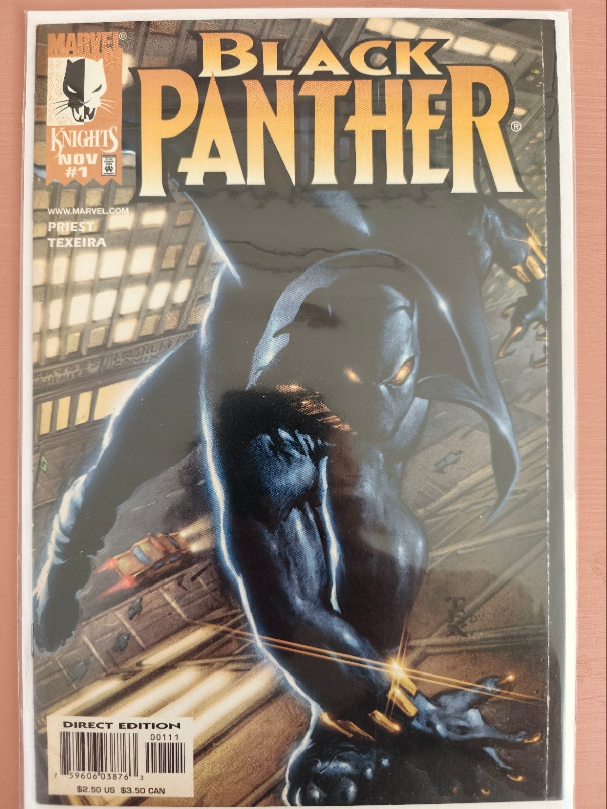Black Panther #1 (1998) 🔑, Boeken, Strips | Comics, Eén comic, Amerika, Ophalen of Verzenden, Zo goed als nieuw