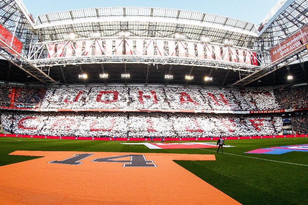 Ajax-Willem II F-side kaart  ....lezen aub, Seizoenskaart, Eén persoon, Oktober