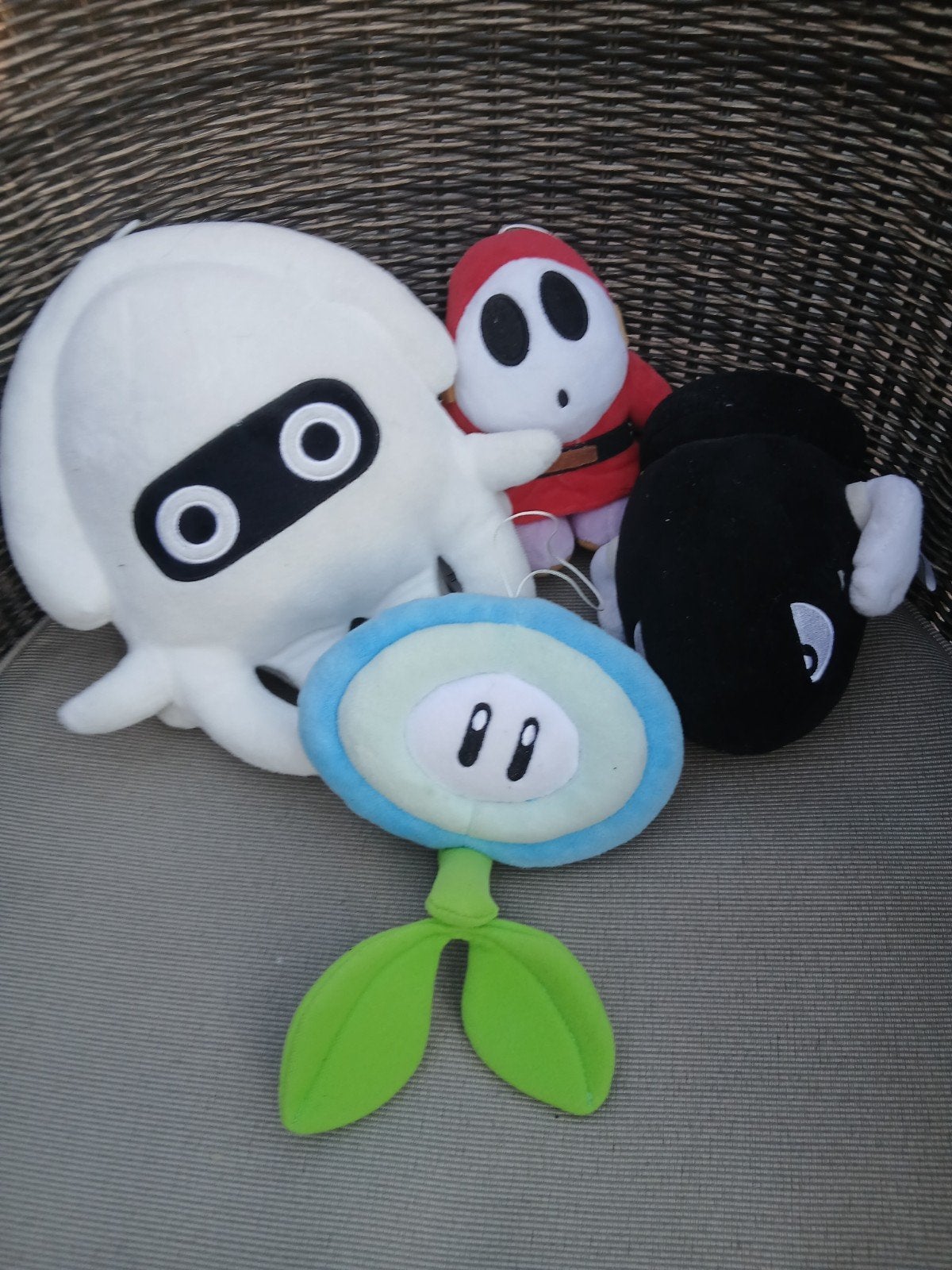 super mario knuffels 4 stuks, Ophalen of Verzenden, Overige typen