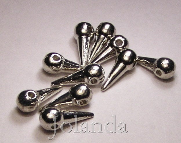 0578 Metalen Spike Kralen (14 mm), Ophalen of Verzenden, Nieuw, Kraal