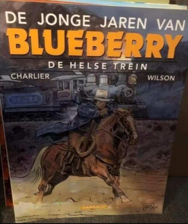 De jonge jaren van Blueberry - De helse trein k2, Boeken, Stripboeken, Eén stripboek, Ophalen of Verzenden, Zo goed als nieuw