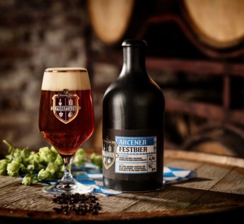 3 x hertog jan proeftuin 19: Arcener Festbier, Verzamelen, Ophalen of Verzenden, Nieuw, Overige typen, Hertog Jan