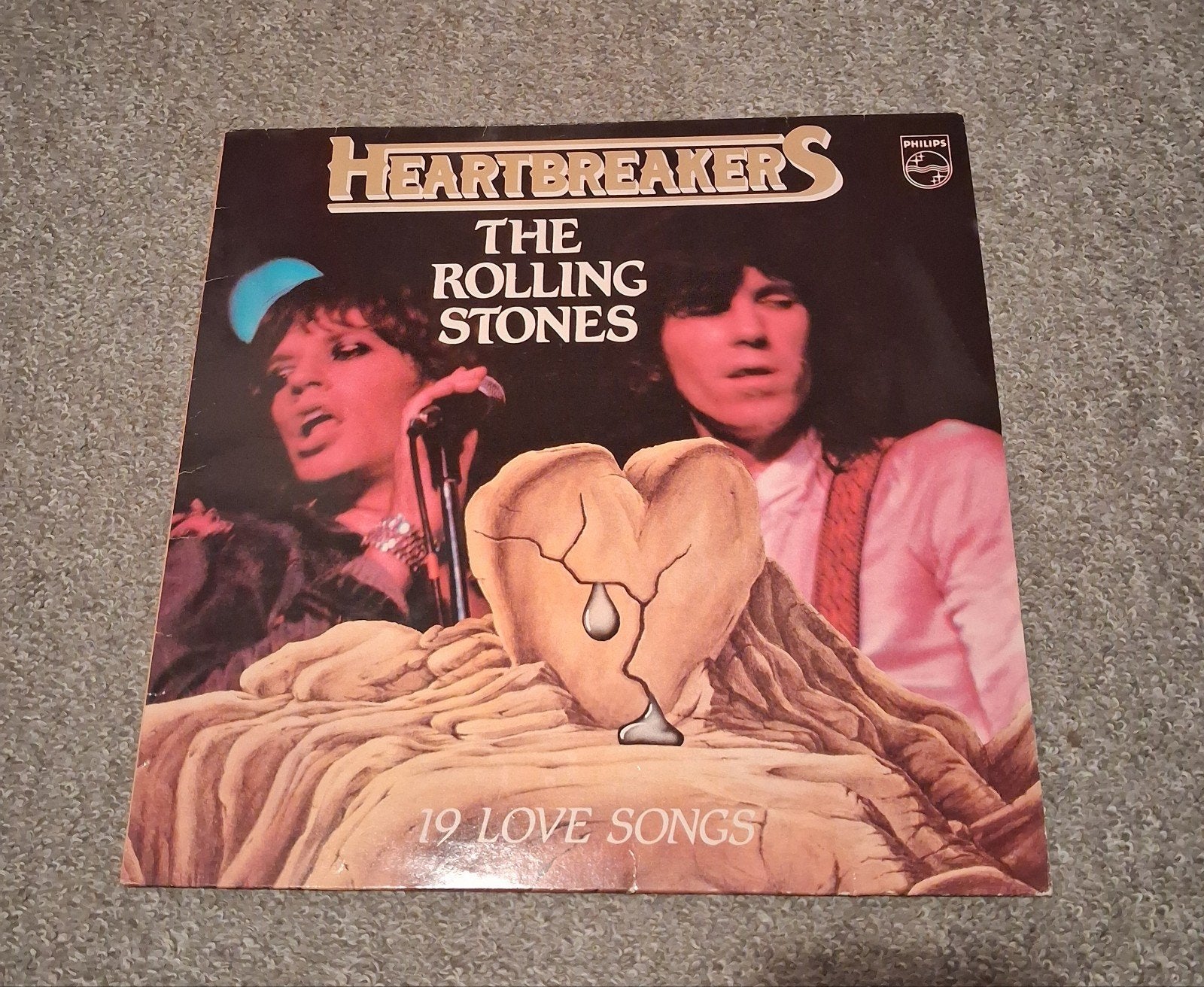 The Rolling Stones - Heartbreakers (19 Love Songs) LP, Cd's en Dvd's, Vinyl | Pop, LP, Rock, Gebruikt, Ophalen of Verzenden