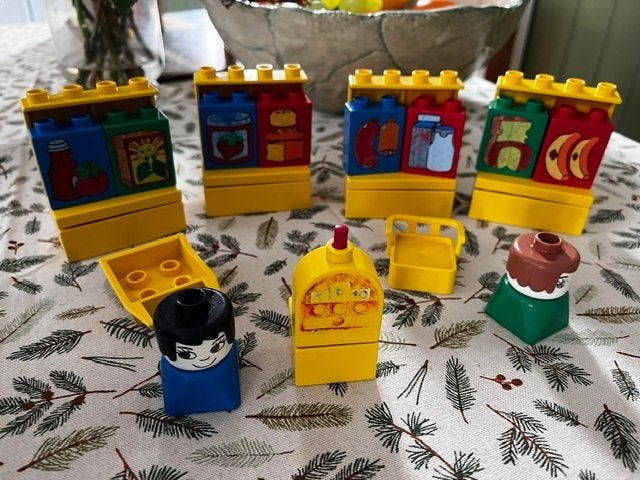 Lego Duplo winkel/supermarkt, Ophalen of Verzenden, Zo goed als nieuw, Compleet, LEGOLAND