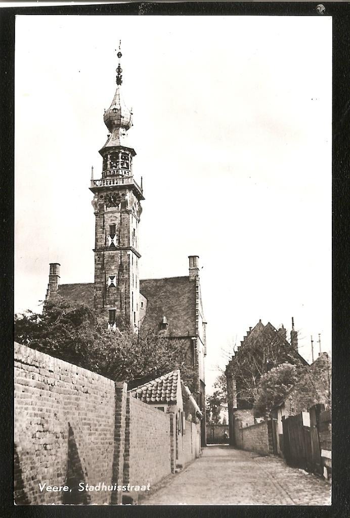Veere, Stadhuisstraat, Ophalen of Verzenden, 1960 tot 1980, Gelopen, Zeeland