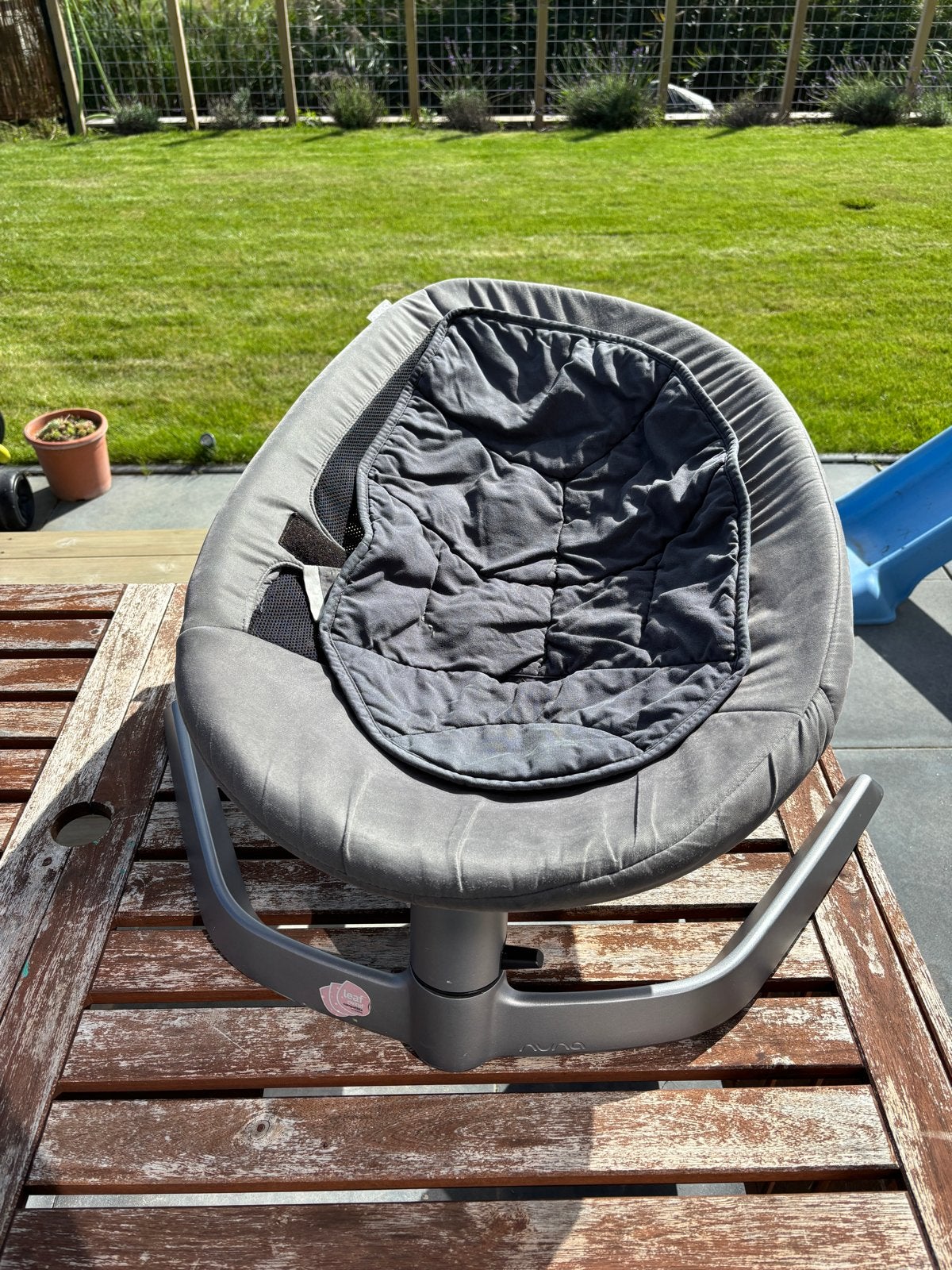 Nuna Leaf Wipstoel - Goede staat, Ophalen, Gebruikt, Wipstoel, Overige merken