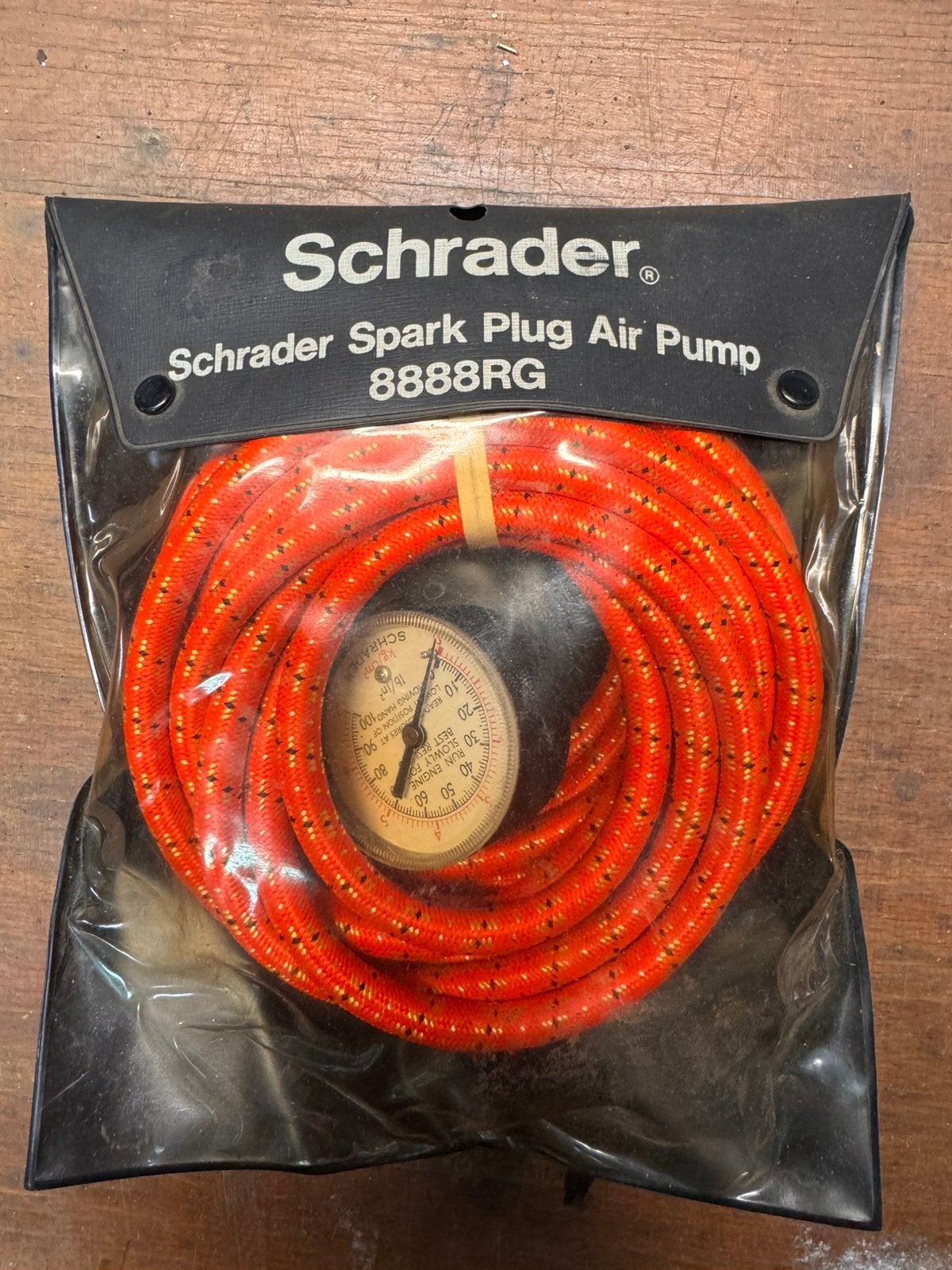 Oud Reto Schrader Spark Plug Air Pump 8888RG, Ophalen of Verzenden, Gebruikt