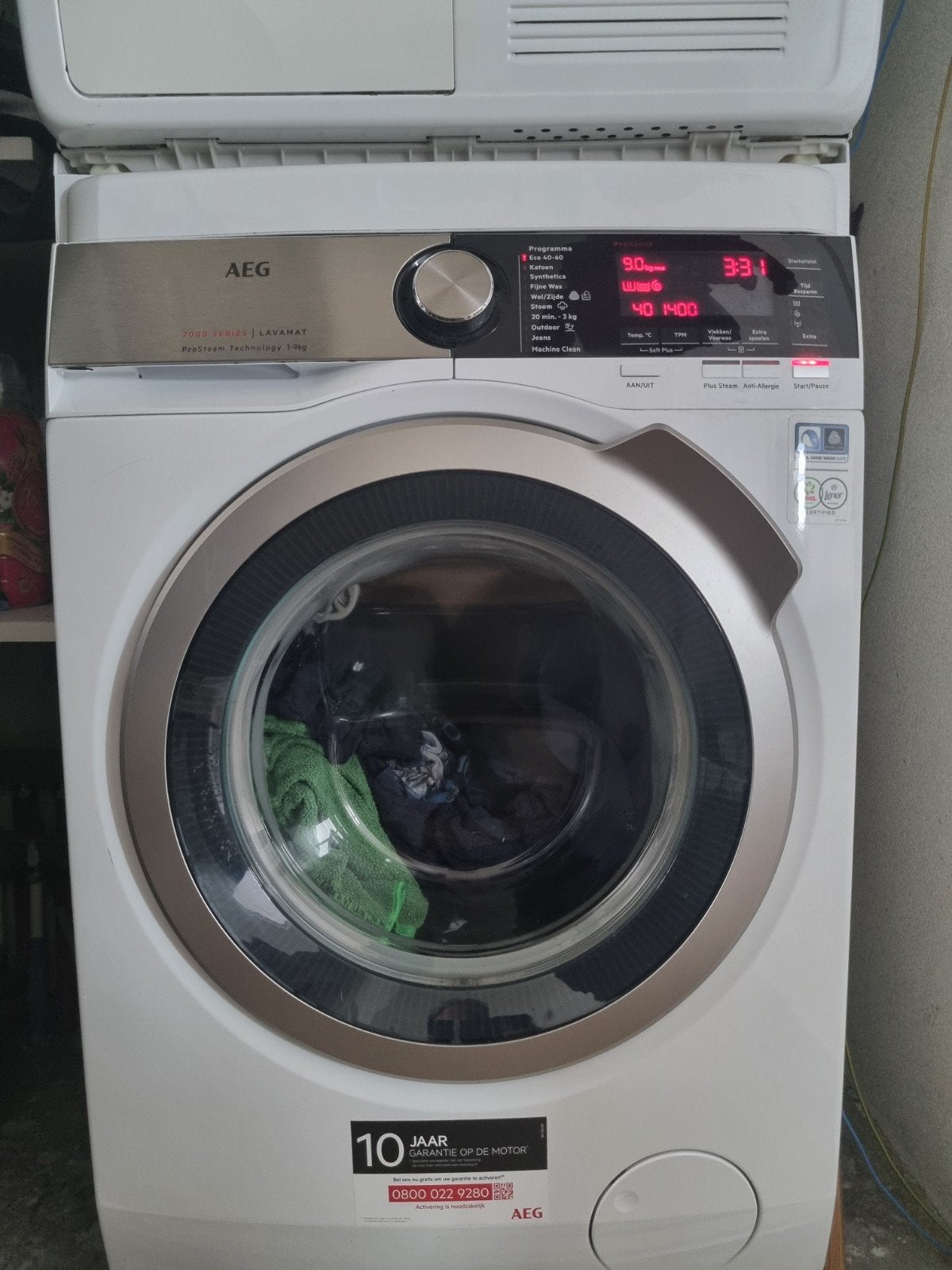 AEG Lavamat 9 kg wasmachine - in goede staat nog in gebruik, 1200 tot 1600 toeren, Gebruikt, 8 tot 10 kg, Ophalen of Verzenden