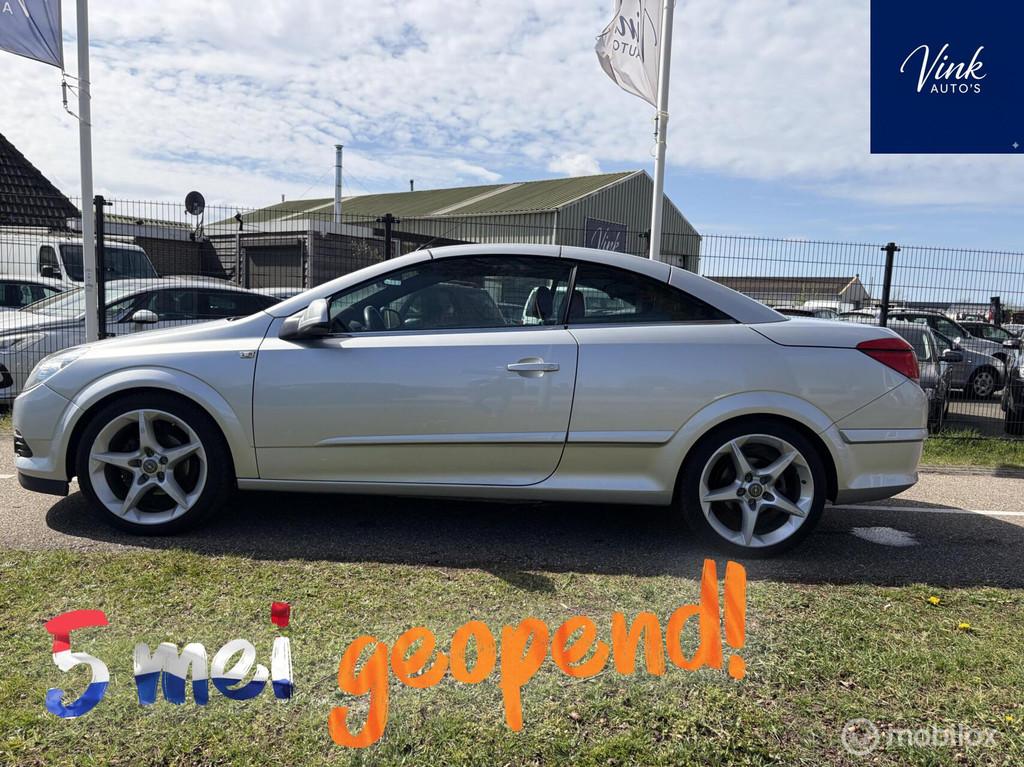 Opel Astra TwinTop 1.6 111 Edition | Leer | Hardtop Cabrio |, Voorwielaandrijving, 745 kg, 15 km/l, Gebruikt