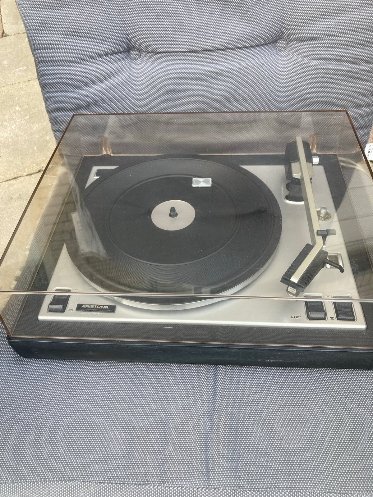 Aristona Platenspeler Type SG1427/13R - Vintage Geluid, Ophalen, Gebruikt, Platenspeler, Overige merken