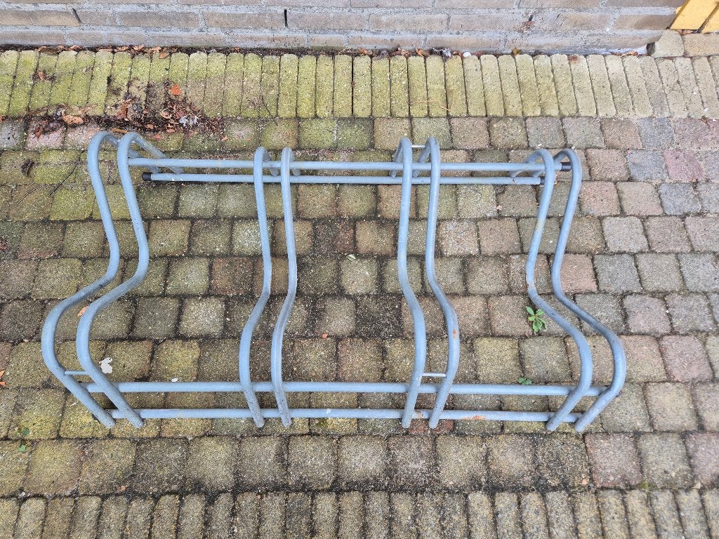 Fietsenrek voor 4 fietsen, Ophalen, Gebruikt