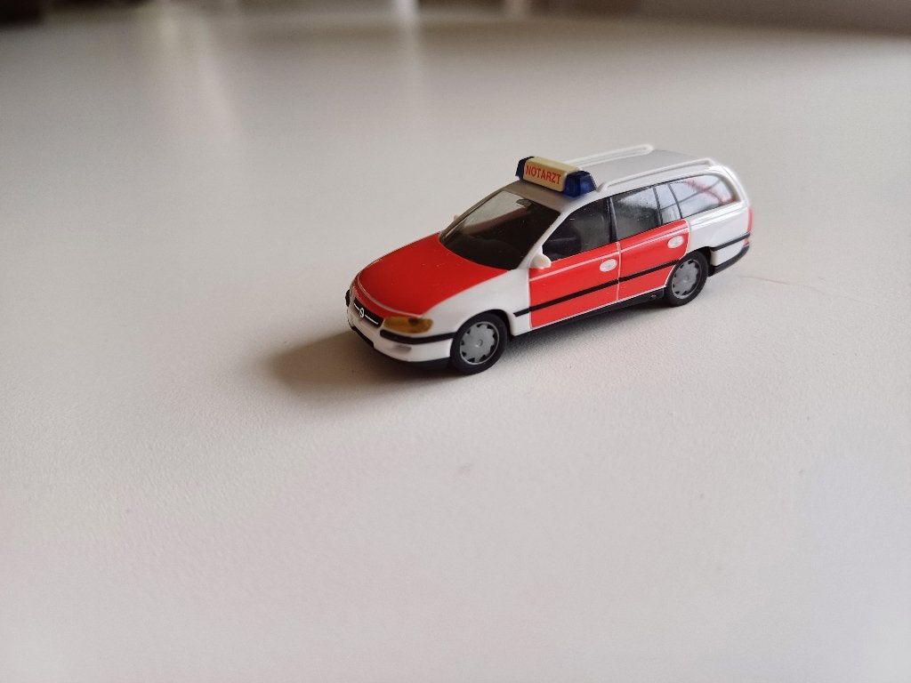 Herpa opel omega caravan auto, Ophalen of Verzenden, Gebruikt, Auto, Herpa
