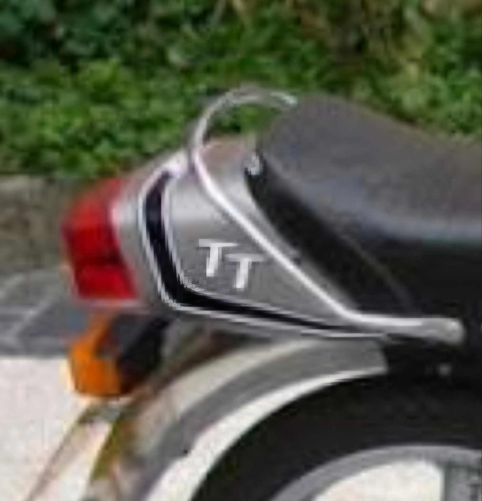 zadel kontje spoiler staal.529 /530, Verzenden, Gebruikt, Frame