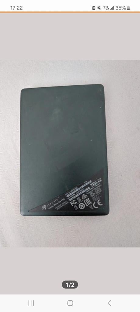 Seagate Game Drive voor PS4 - 1tb, Computers en Software, Harde schijven, Zo goed als nieuw, Console, Extern, HDD, USB, Ophalen of Verzenden