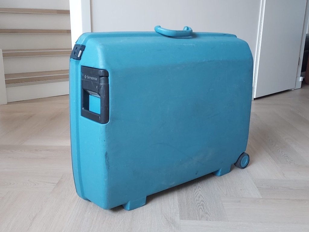 Samonite koffer, Ophalen, Gebruikt, Hard kunststof, 70 cm of meer