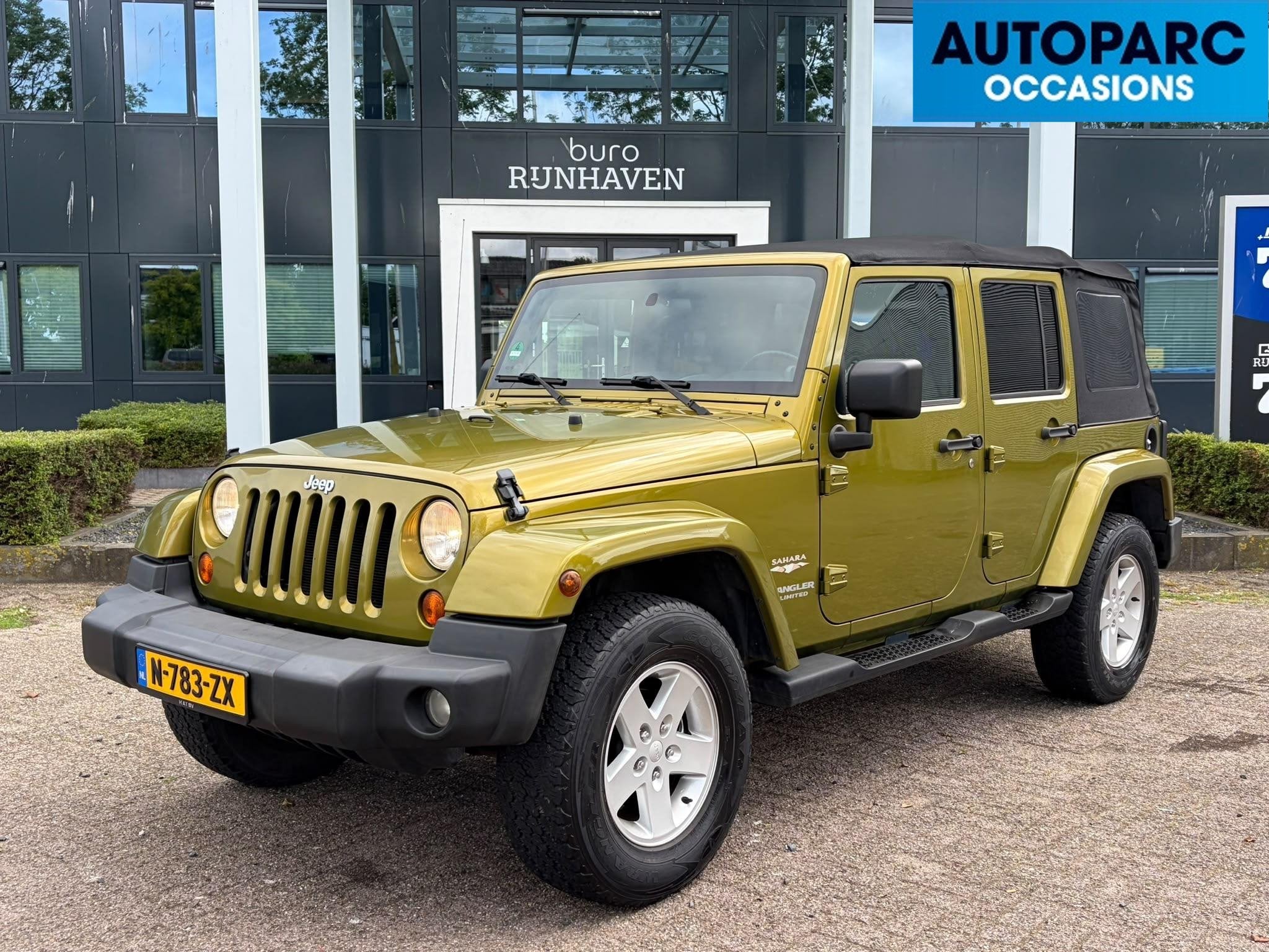 Jeep Wrangler Unlimited 3.8 Sahara , CRUISE CONTROLE, 4WD AU, Gebruikt, 120 €/maand, Bedrijf, Vierwielaandrijving