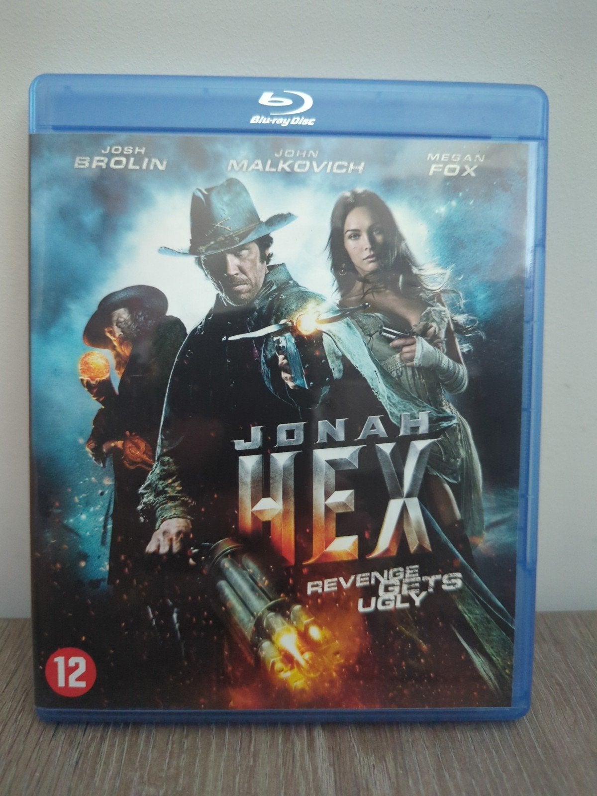 Jonah Hex Blu-ray met Josh Brolin en Megan Fox, Gebruikt, Film, Actie, Ophalen of Verzenden